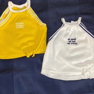 Zara kids tank tops